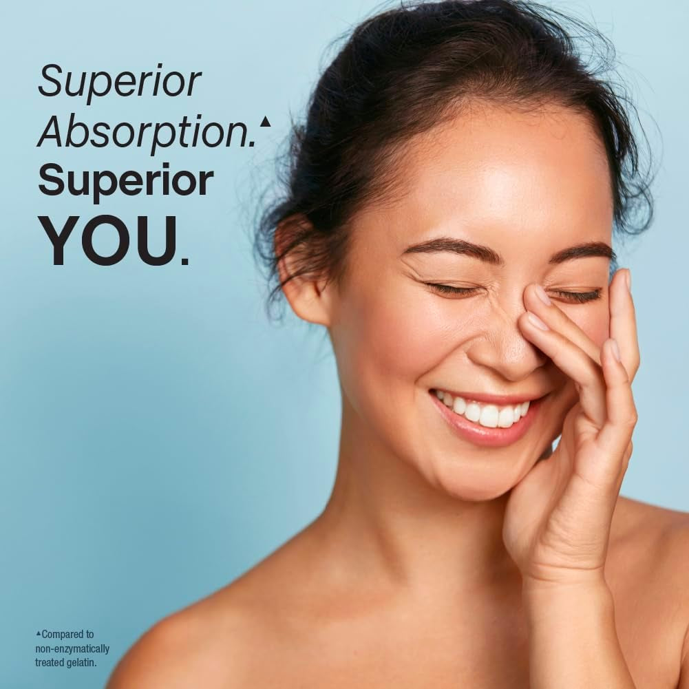 Collagen Bio-Peptides Powder | 22Oz | Super Hair, Skin, and Nails | Superior Absorption | Grassfed Protein Supplement | Advanced with 18 Essential Amino Acids